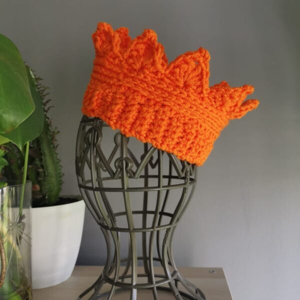 King's Day Crochet Crown