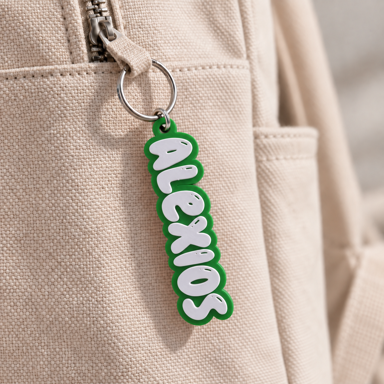 Chunky Personalised Name Keychain - Image 7