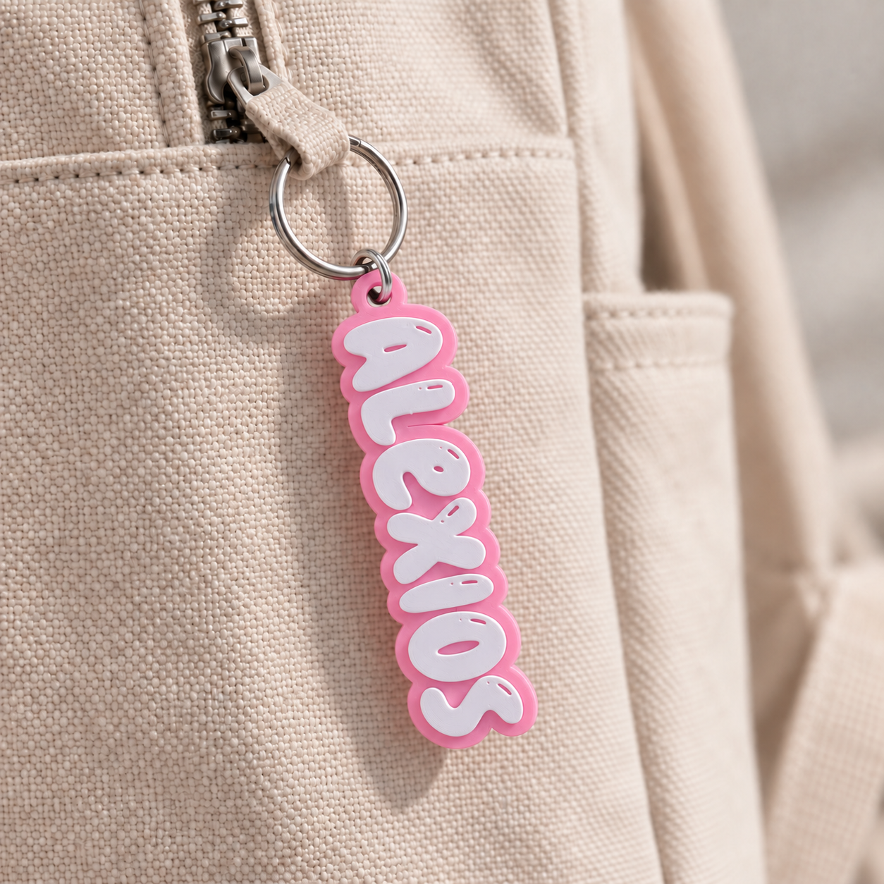 Chunky Personalised Name Keychain - Image 8