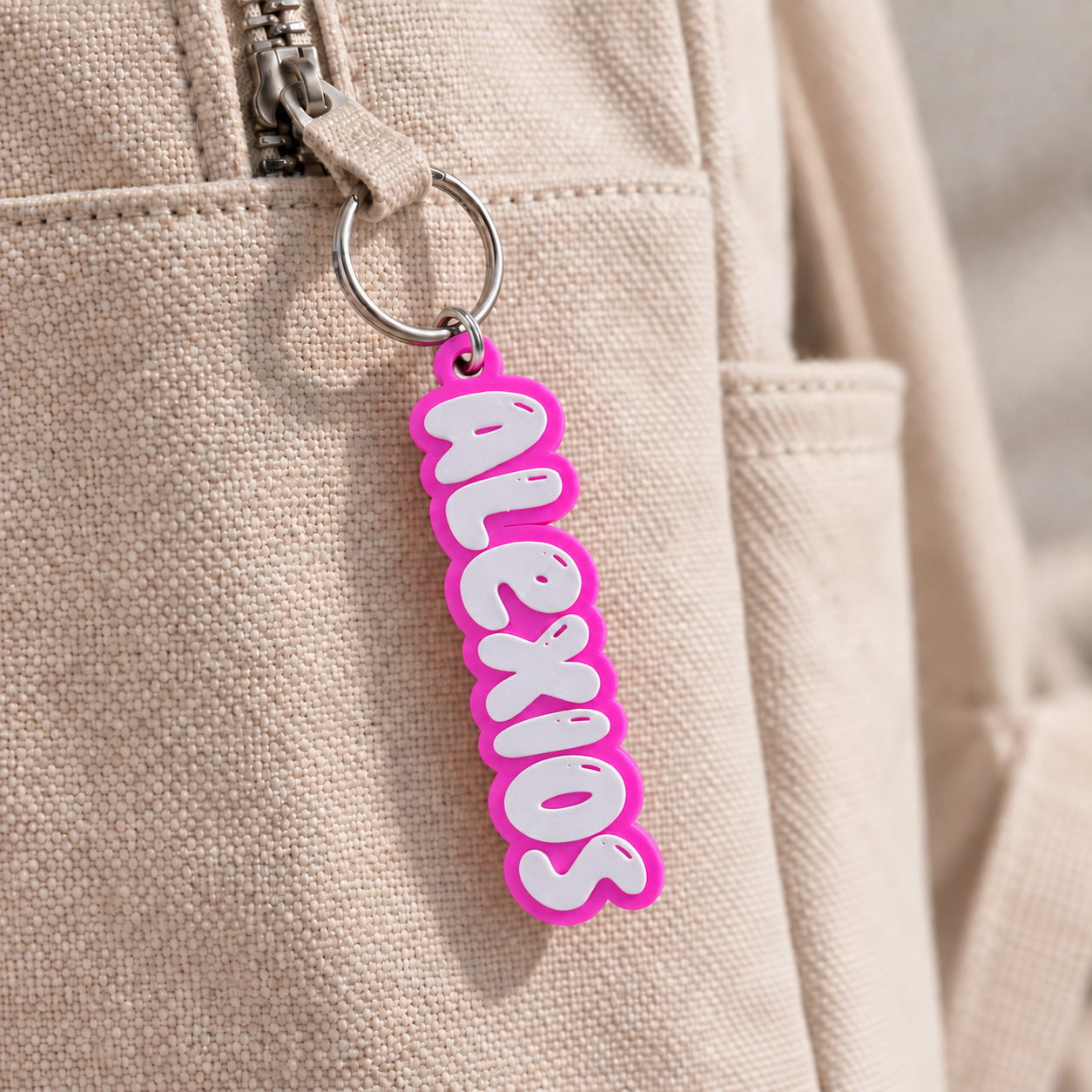 Chunky Personalised Name Keychain - Image 12